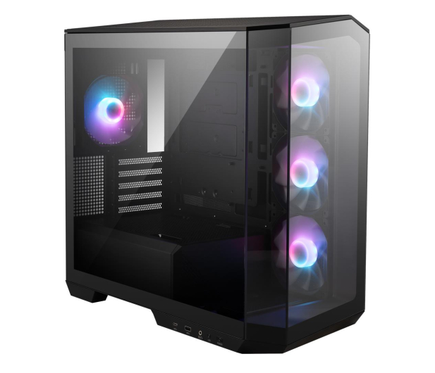 MSI Obudowa MAG PANO M100R PZ TEMPERED GLASS USB 3.2 - 1240034 - zdjęcie